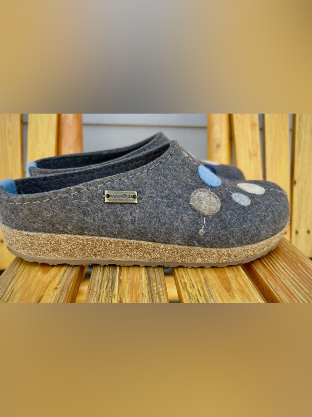 NWT Haflinger Grizzly Faible Wool Clog EU 41 - Picture 8 of 9